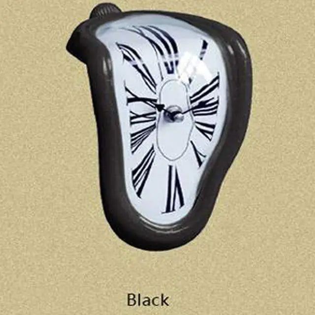 Novel Surreal Melting Distorted Wall Clocks