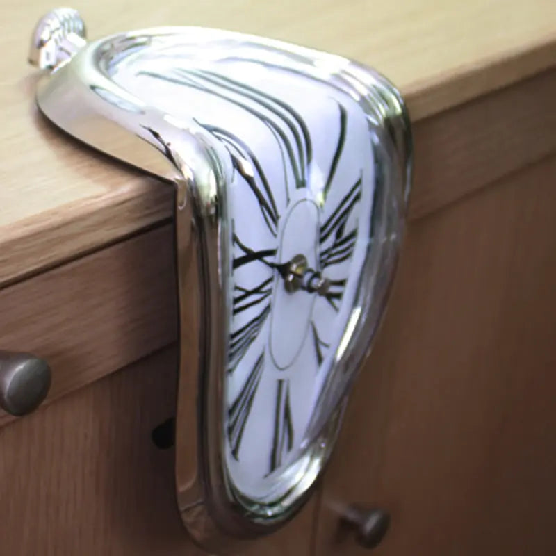 Novel Surreal Melting Distorted Wall Clocks